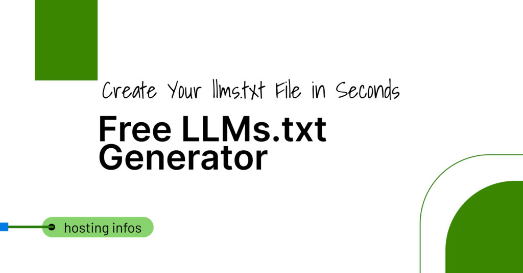 Free LLMs.txt Generator: Create Your llms.txt File in Seconds