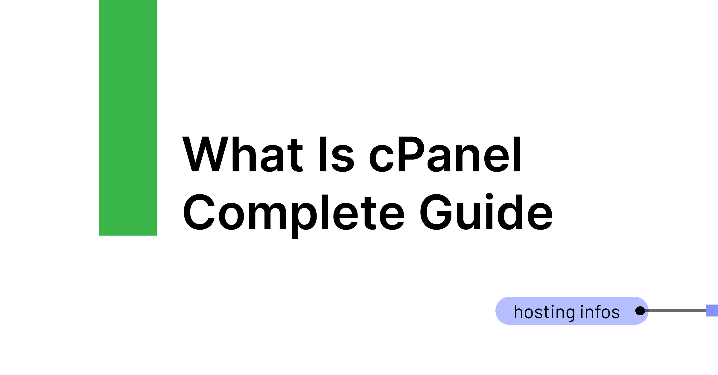 What Is cPanel